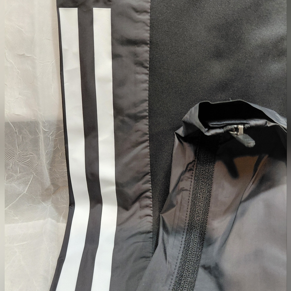 NEW Adidas Tapered Astro Knit Prime Green Running Pants Carrera Black SIZE MED - Picture 6 of 12